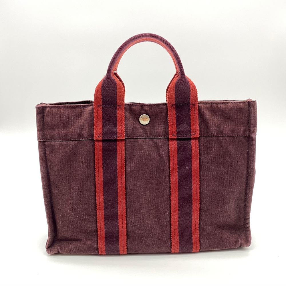 Hermes Fourre Tout Red Tote PM